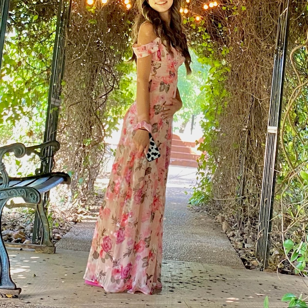 Junior size 1 Floral Dress Easter